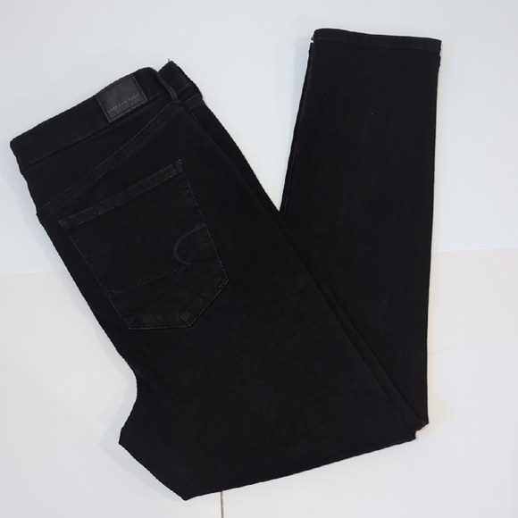 American Eagle Outfitters Denim - American Eagle Curvy Super Hi-Rise Jegging Black Jeans